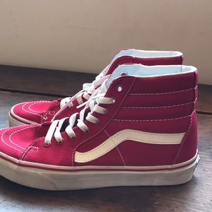 Vans Sk8-Hi lace-up High Tops.